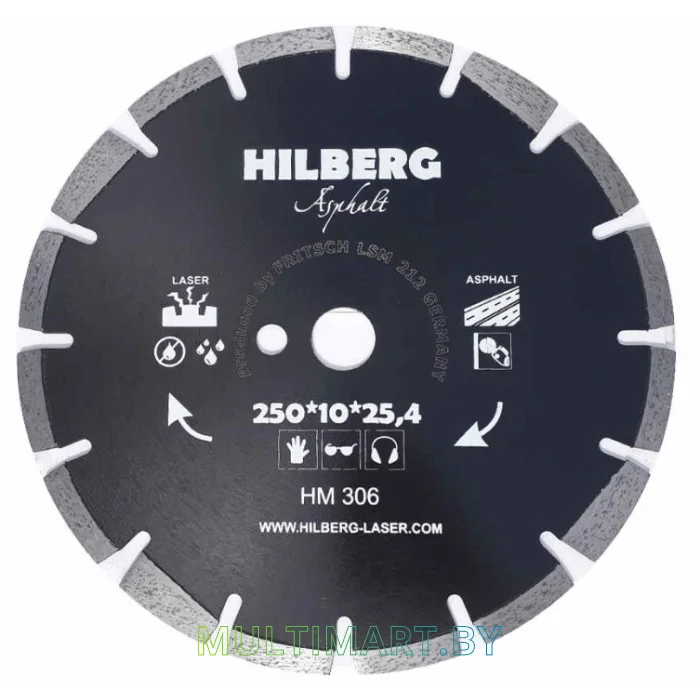 Отрезной диск алмазный Hilberg HM306